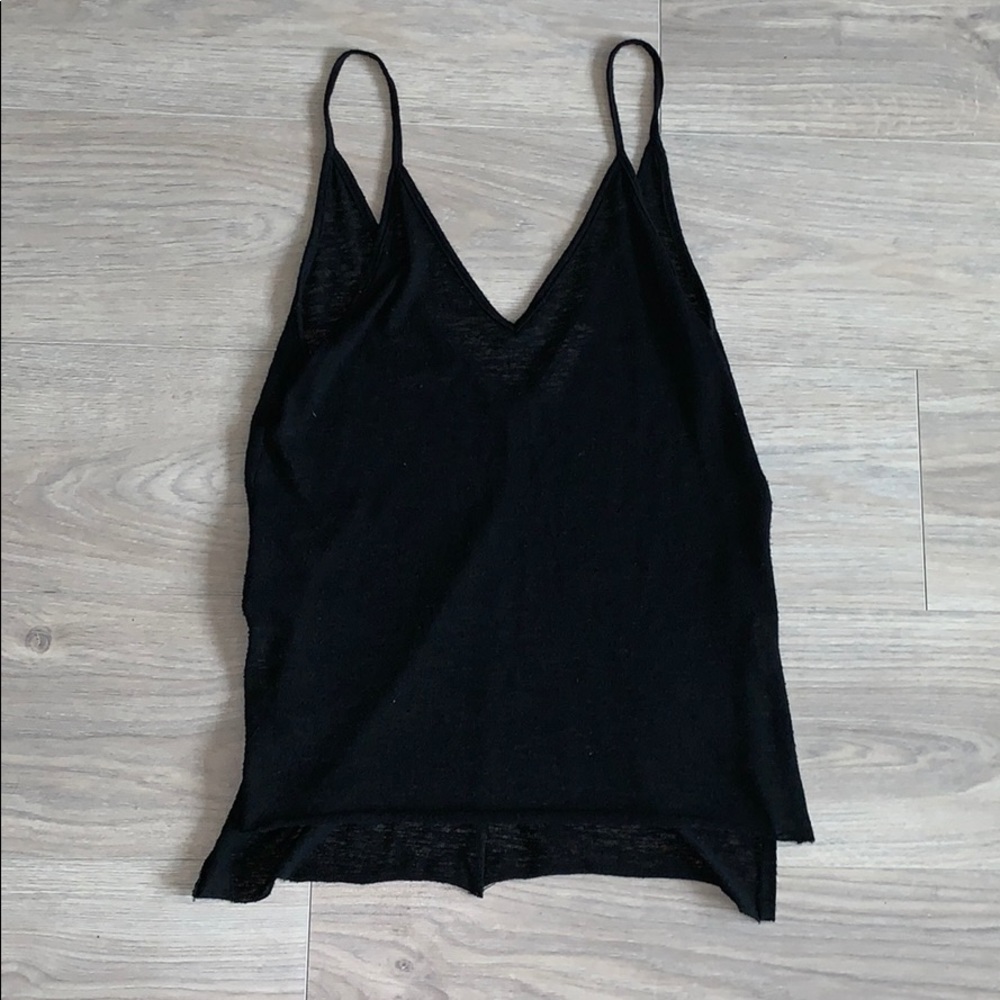 Black Knit Tank